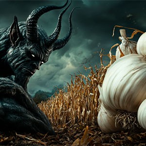 Нечисть боится чеснока и человечьего духа?