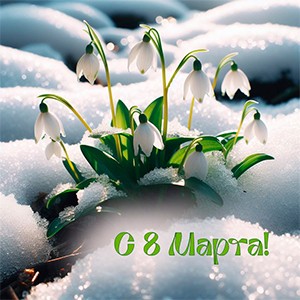 пазл 8 марта