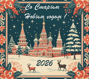 пазл новый год