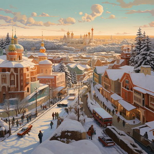 Пазл — Город нейросеть 10