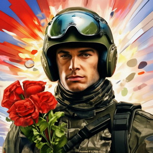 пазл 23 февраля