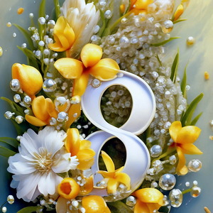 пазл 8 марта