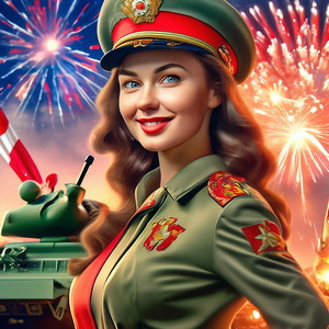 пазл 23 февраля