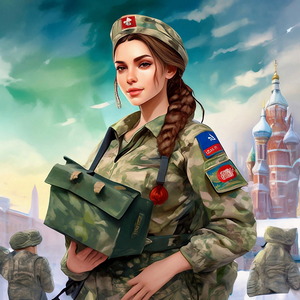 пазл 23 февраля