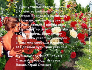 Альбом "Цветами путь твой устилаю" аб.а.2