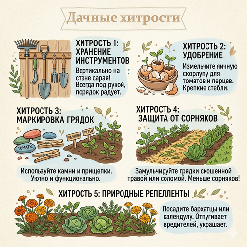 Дачные хитрости