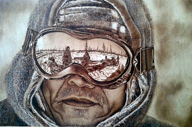 Полярник.выжигание