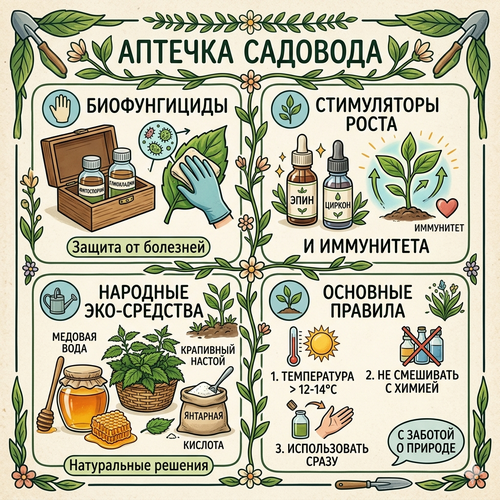 Аптечка садовода