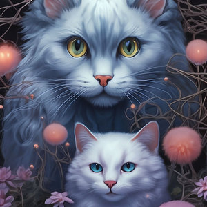 пазл кошки