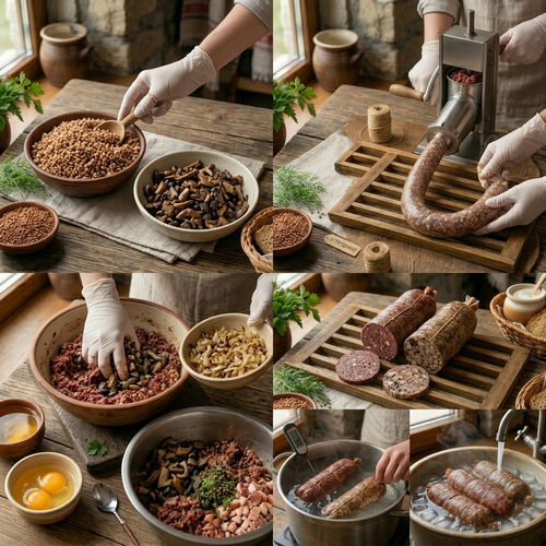 печеночная колбаса по-деревенски