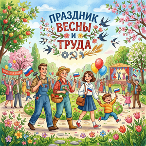 Праздник весны и труда