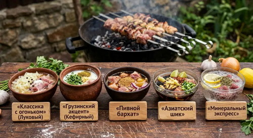 5 лучших маринадов для шашлыка