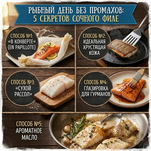 как сделать рыбу вкусной