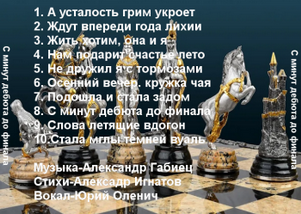 Перечень песен