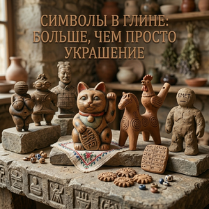 Символы в глине