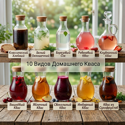 Квас: от классики до экзотики