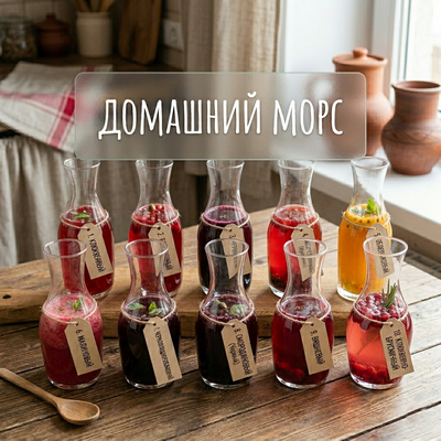 домашние морсы.рецепты