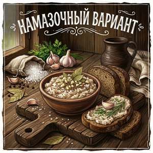 Домашняя намазка из сала