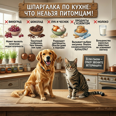 Стоп-меню для хвостиков
