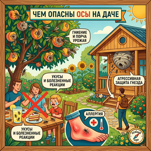 чем опасны осы