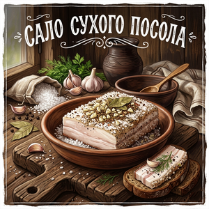сало сухого посола
