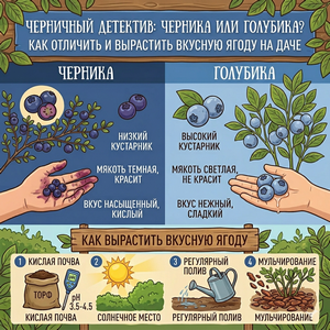 Черника и голубика