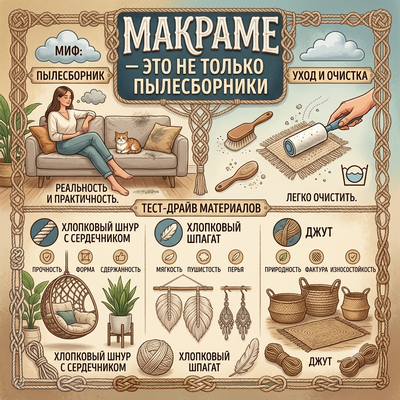 Макраме — это не только пылесборники