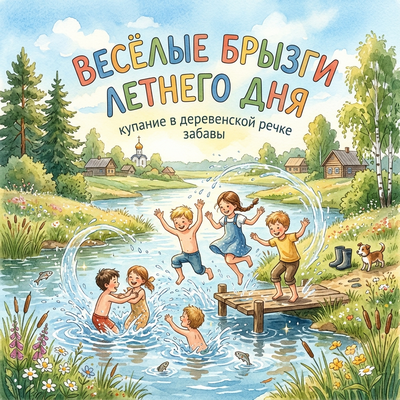 Весёлые брызги летнего дня