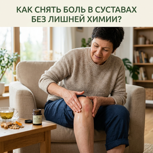 Как снять боль в суставах без лишней химии