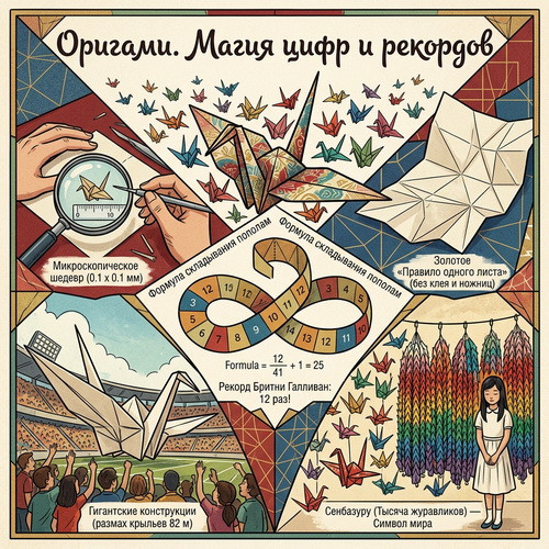 Оригами. Магия цифр и рекордов