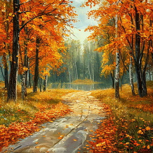 Пазл — Краски осени