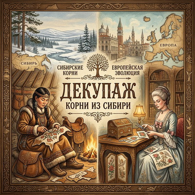 Декупаж. Корни из Сибири