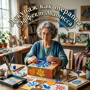 Декупаж как терапия (Эффект Матисса)